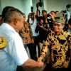 Kamsol Sambut Kedatangan Menkopolhukam Mahfud MD