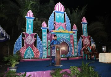 Buka MTQ Tingkat Kampung Perawang Barat, Ini Harapan Husni