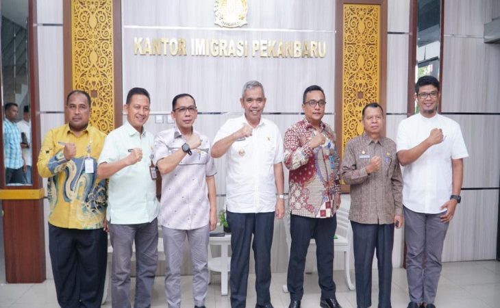 Rencana Pembukaan Pelayaan Imigrasi di Kampar, PJ Bupati Kampar Kunjungi Kantor Imigrasi Kelas 1 TPI Pekanbaru