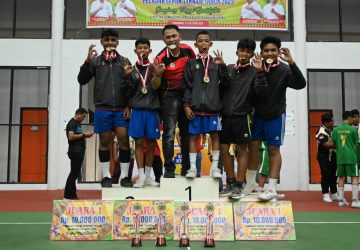 Tim Sepak Takraw Sikat Habis 4 Emas di Kejurda Remaja 2023