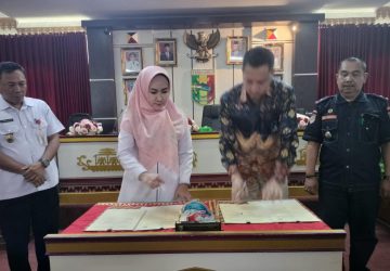 Pemda Tanggamus dan PT. PLN Penandatanganan Nota Kesepahaman dan Perjanjian Kerjasama