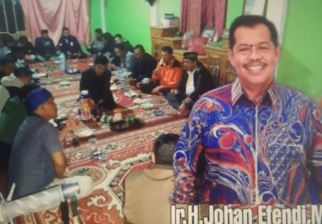 Simpatisan Ir.H Johan Efendi Bakal Calon Bupati Kerinci 2024 Tim Simpatisan Mulai Berdatangan