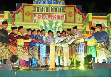 Wakil Bupati Bengkalis Buka Secara Resmi MTQ Ke-VII Tingkat Desa Simpang Ayam