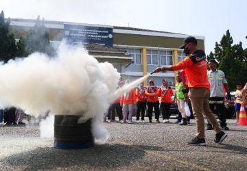Bukit Asam Gelar Pelatihan Tanggap Darurat Bencana Kebakaran