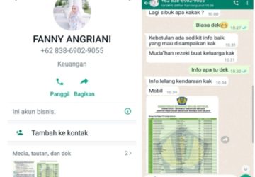 Lagi-lagi Modus Penipu! Catut Nama Fanny Anggraini, Putri Bupati Bengkalis