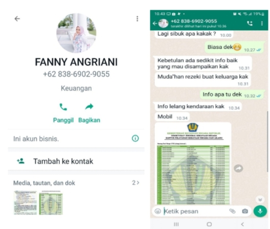 Lagi-lagi Modus Penipu! Catut Nama Fanny Anggraini, Putri Bupati Bengkalis