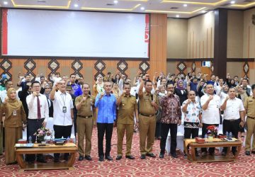 Pj Wali Kota Ajak Semua Badan Usaha Berpartisipasi dalam UHC hingga Infrastruktur