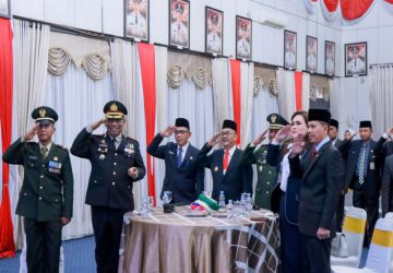 Ikuti Upacara Lahirnya Pancasila Bersama Presiden RI Melalui Virtual, Pj. Bupati Kampar: Maknai Nilai-nilai Yang Terkandung di Dalam Pancasila