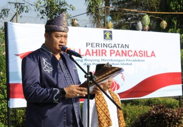 Upacara Peringatan Hari Lahir Pancasila di Lapas Muara Enim Diwarnai Dengan Ragam Pakaian Adat