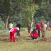 Jajaran OPD Pemkab Lamsel Lakukan Gotong-Royong di Beberapa Titik Lokasi Persiapan Pelaksanaan JUMBARA Ke-IX