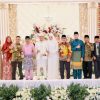 Pj Bupati Kampar Mhd Firdaus Jadi Saksi Pernikahan M. Rabbani Anugrahrosah, ST Bin Cokroaminoto dengan Nadhella Fahira Faradisha, ST Binti H. Dulfitri.