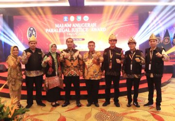 Lurah Perwakilan Kabupaten Muba Bawa Pulang Penghargaan paralegal Justice Award 2023