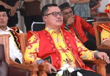 Peringati Hari Lahir Pancasila, Wawako Gunungsitoli Sowa’a Laoli Mengikuti Upacara