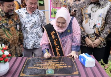 Bupati Resmikan TK Pembina 1 Kecamatan Pinggir, Diharapkan Bisa Melahirkan Serta Mengembangkan Kepribadian Anak Usia Dini