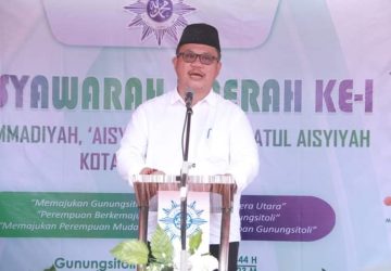 Wawako Gunungsitoli Sowa’a Laoli Hadiri Acara Pembukaan Musda Ke-1 Muhammadiyah