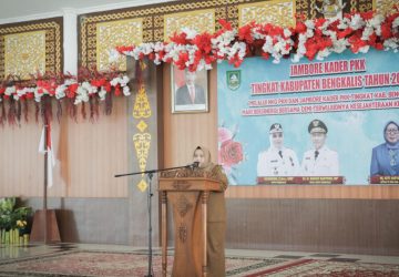 Bupati Buka Jambore Kader PKK Tingkat Bengkalis, Diharapkan TP-PKK Berkiprah Secara Optimal Dalam Menjalankan Tupoksinya