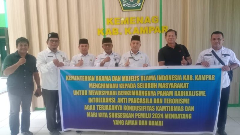 Kakan Kemenag Kampar Himbau Waspadai Paham Radikalisme dan Terorisme