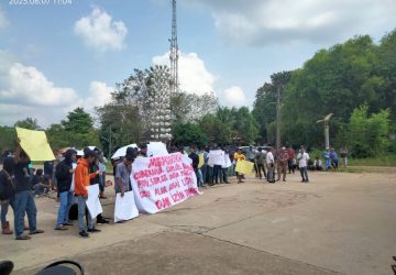 Aksi Demo Kabupaten Muara Enim Pali Dan Prabumulih Gruduk PT. MPC