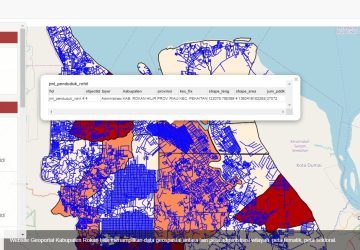 Tim IT Diskominfotiks Rohil Luncurkan Sistem Informasi Geospasial Daerah