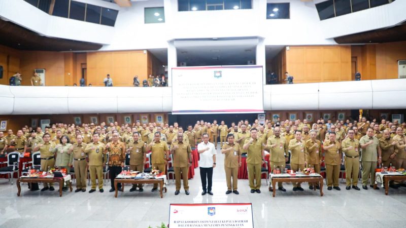 Pj. Bupati Kampar Mhd. Firdaus Ikuti Rakor Pj. Kepala Daerah Se – Indonesia di Kemendagri RI