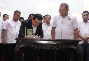 Musni Wijaya Jadi Ketua Umum PBSI Muba