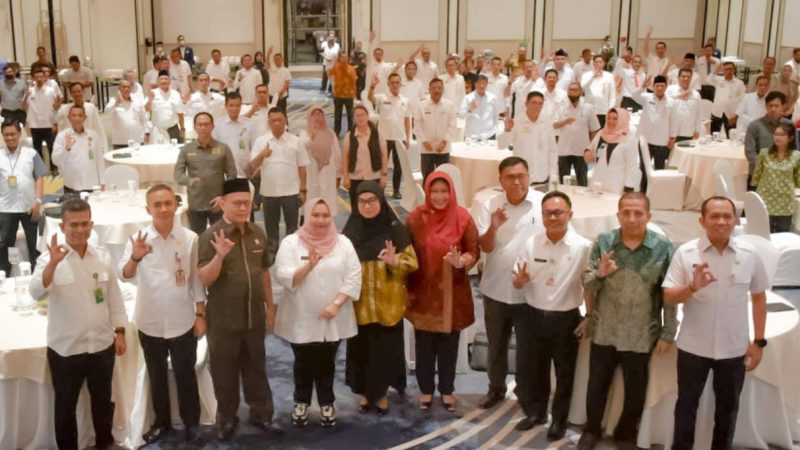 Ketua DPRD Kabupaten Bengkalis Beserta Anggota DPRD Hadiri Rapat Koordinasi TJSLBU
