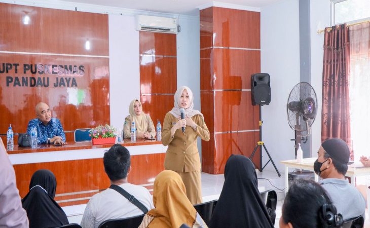 Kunjungan Kerja ke Siak Hulu Tinjau Pukesmas Pandau Jaya dan Balita Penderita Stunting, Pj Ketua TP PKK Kab. Kampar: Prioritas dan Fokus Peningkatan Pelayanan Kesehatan Masyarakat