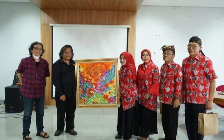 DKLS Kunjungi Dewan Kesenian Kota Bandung untuk Study Tiru
