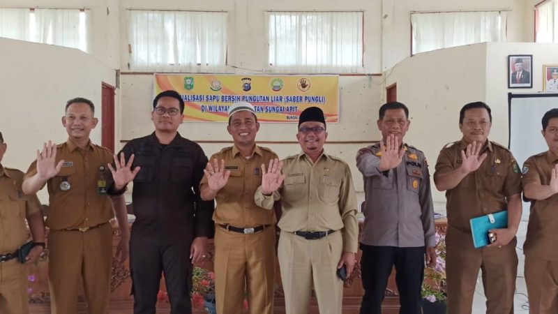 Satgas UPP Saber Pungli Sosialisasi Cegah Pungutan Liar di Kabupaten Siak