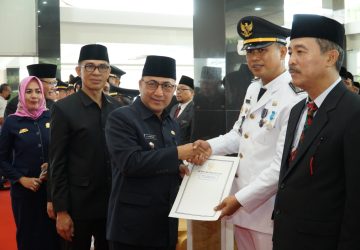 Pj Bupati Apriyadi Lantik dan Rotasi 172 Pejabat Muba