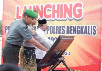 Bupati Bengkalis Hadiri Launching Polisi RW Polres Bengkalis