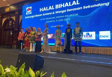 Didukung PTBA, Songket dan Batik Khas Tanjung Enim Meriahkan Halal Bihalal Antera
