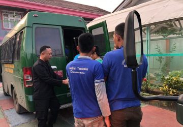 Pemindahan 32 Narapidana Lapas Kelas IIB Muara Enim
