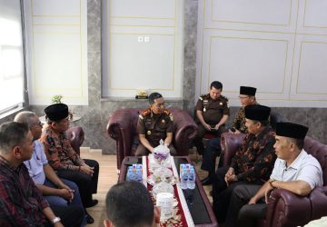 Bahas Peredaran Narkoba, Tokoh Adat Bengkalis Silaturahmi ke Kantor Kejari