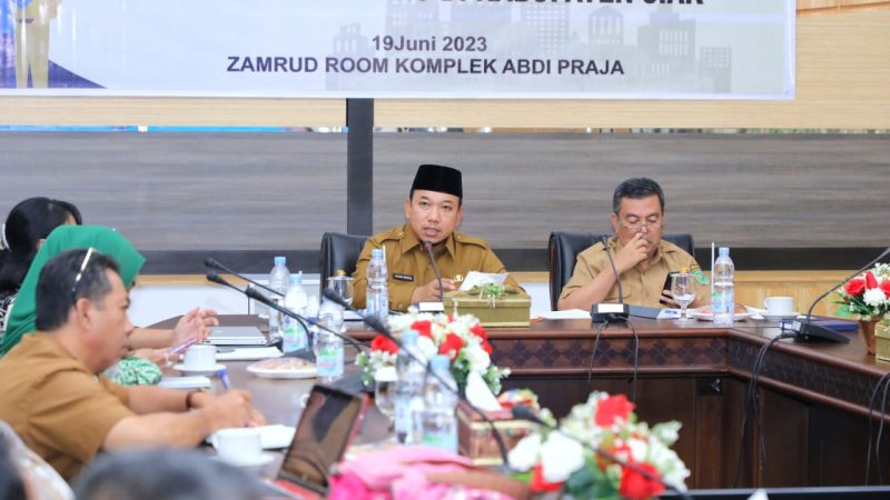Wabup Bupati Siak Husni Merza Dukung Percepatan Penurunan Stunting