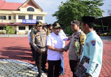 Bupati Bengkalis Hadiri Pelaksanaan Apel Revitalisasi Satkamling