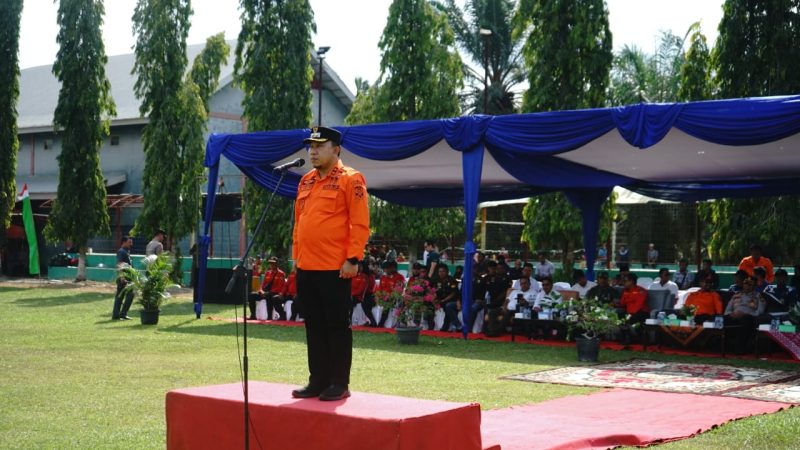 Cegah Karthula, Wabup Siak Pimpin Apel Pencegahan dan Kesiapsiagaan Karhutla