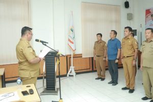 Kukuhkan Panitia HUT KEMRI ke-78 Oleh Wawako Gunungsitoli