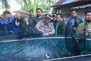 Wakil Bupati Apresiasi dan Support Kelompok Budidaya Ikan Jaya Gemilang Desa Penebal
