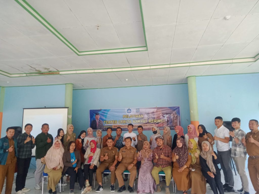 Disparbud Kerinci Adakan Pelatihan Teater Cerita Rakyat Kerinci