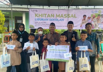 YBM PLN UIDRKR Bersama IZI Riau Adakan Khitan Massal Momen Liburan Sekolah