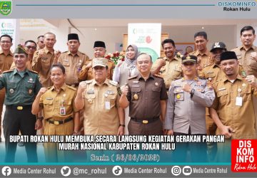 Bupati Rohul Buka GPM Tingkat Kab. Rohul