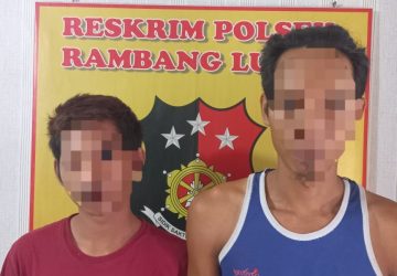 Naas 2 Pencuri Pipa Besi Pertamina Ditangkap oleh Polsek Rambang Lubai