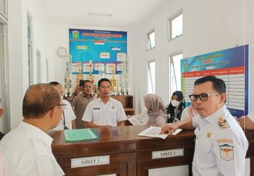 Wako Ahmadi Pimpin Sidak Hari Pertama Masuk Kerja