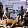 Sambut Hari Raya Idul Adha, UPZDK Permata Bank Syariah Salurkan Sedekah Daging Bersama IZI Riau