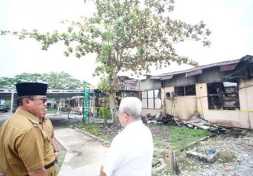 Bupati Inhil HM WARDAN Pastikan Layanan Kesehatan RSUD PURI HUSADA Tembilahan Tidak Terganggu Pasca Kebakaran