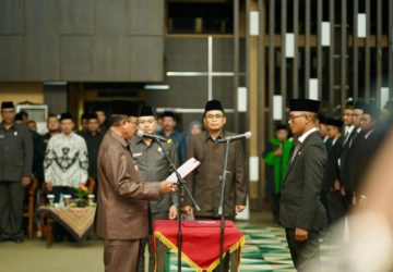 Sebanyak 407 Pejabat Fungsional Guru Kabupaten Indragiri Hilir Dilantik Bupati HM WARDAN