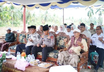Sempena HUT Bhayangkara ke-77 Tahun 2023, Bupati Inhil HM WARDAN Ikuti Doa Bersama Lintas Agama Secara Virtual
