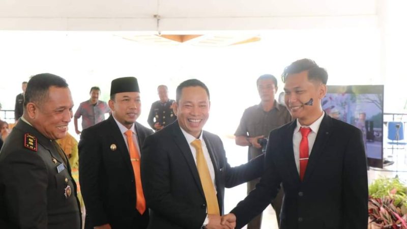 Ketua DPRD Siak Indra Gunawan Menghadiri HUT Bhayangkara ke-77