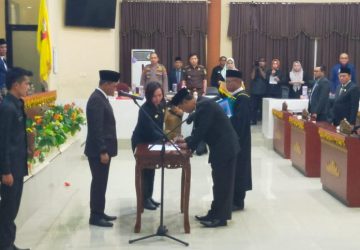 Rapat Paripurna DPRD Tanggamus Gelar PAW